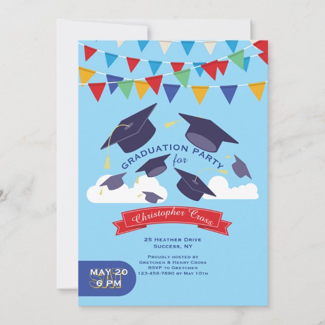 Graduation Celebration Invitation (Front)