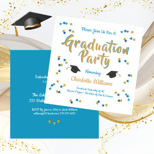 Graduation Celebration Party Invitation