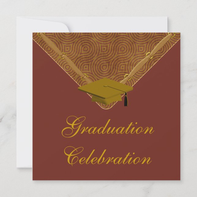Graduation Celebration Party Invitation (Front)