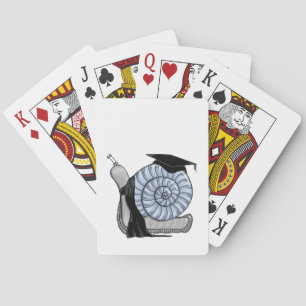 Graduation celebration playing cards