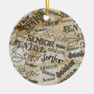 graduation ceramic tree decoration