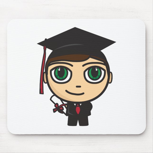 Graduation Character Mousepad (Front)