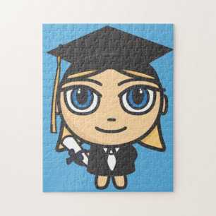 Graduation Character Puzzle/Jigsaw Jigsaw Puzzle