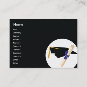 Graduation - Chubby Calling Card