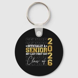 Graduation Cl Of 2026 My First Last Day Of School  Key Ring