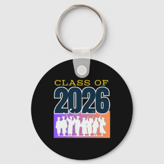 Graduation Cl Of 2026 Premium Tri-blend Key Ring