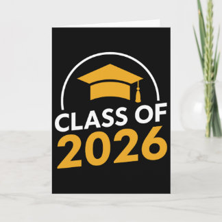 Graduation Cl Of 2026 - Senior 2026 Card