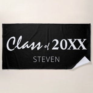 Graduation Class of 2020 Personalised Beach Towel