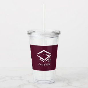 Graduation Class of 2021 BGYWHT  Acrylic Tumbler