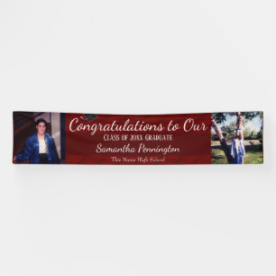 Graduation Class of 2021 Photo Collage Banner