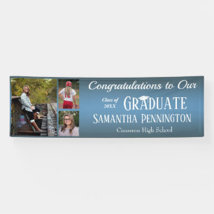 Graduation Class of 2021 Photo Collage Banner