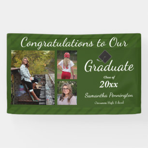 Graduation Class of 2021 Photo Collage Banner