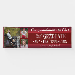Graduation Class of 2021 Photo Collage Banner