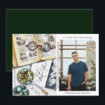 Graduation Class of 2022 Environmental Science<br><div class="desc">Graduation Class of 2022 Medical Environmental Science Forestry Agriculture Grad Photo Announcement features a watercolor illustration of a biologist workplace which includes glasses, books, laboratory petri dishes, microbes, pipette, viruses and more. The text "Grad", your qualification, name, year of qualification and location of study. Personalise by editing the text in...</div>