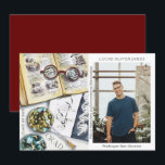 Graduation Class of 2022 Environmental Science<br><div class="desc">Graduation Class of 2022 Medical Environmental Science Forestry Agriculture Grad Photo Announcement features a watercolor illustration of a biologist workplace which includes glasses, books, laboratory petri dishes, microbes, pipette, viruses and more. The text "Grad", your qualification, name, year of qualification and location of study. Personalise by editing the text in...</div>