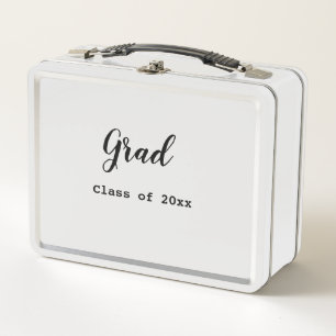 Graduation class of 2023 congratulation add your n metal lunch box