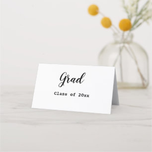 Graduation class of 2023 congratulation add your n place card