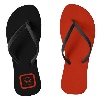 Graduation Class of 2025 BLKBRD Customise Year Jandals