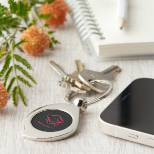 Graduation Class of 2025 BLKDKRD Customise Year Key Ring