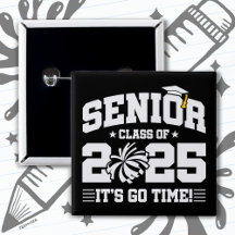 Graduation Class of 2025 Cheerleader Cheer Senior