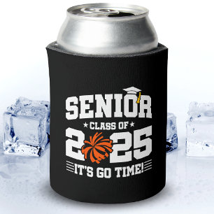 Graduation Class of 2025 Cheerleader Cheer Senior Can Cooler
