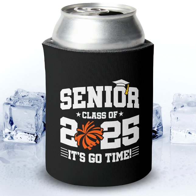 Graduation Class of 2025 Cheerleader Cheer Senior Can Cooler (Creator Uploaded)