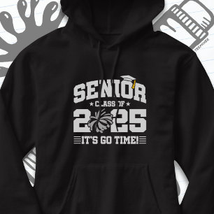 Graduation Class of 2025 Cheerleader Cheer Senior Hoodie
