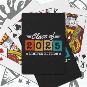Graduation Class of 2025 Graduate Senior 2025 Playing Cards