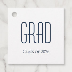 Graduation Class of 2025 Minimalist Favour Tags