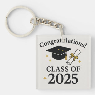 Graduation Class of 2025 – School Graduat Key Ring