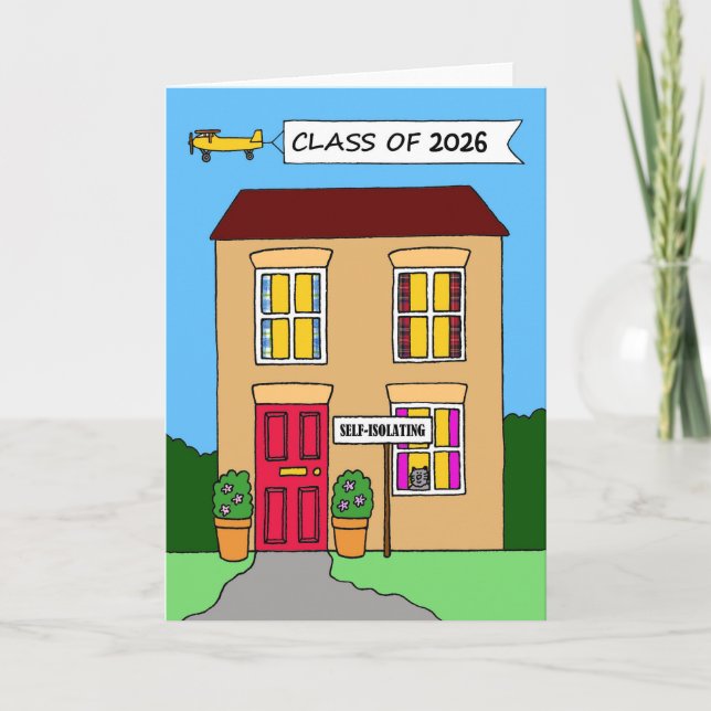 Graduation Class of 2026 Covid 19 Card (Front)