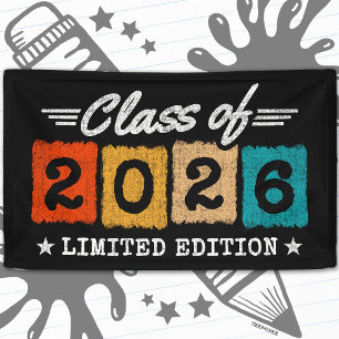 Graduation Class of 2026 Graduate Senior 2026 Banner