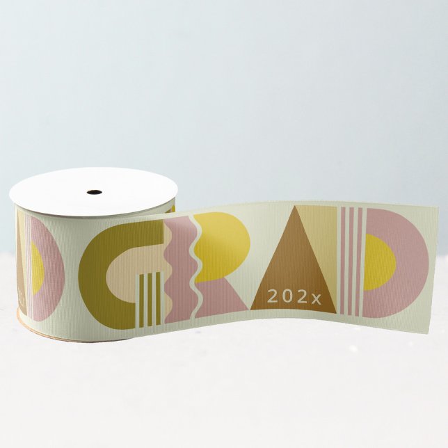 Graduation class of 2026 retro grosgrain ribbon (Creator Uploaded)