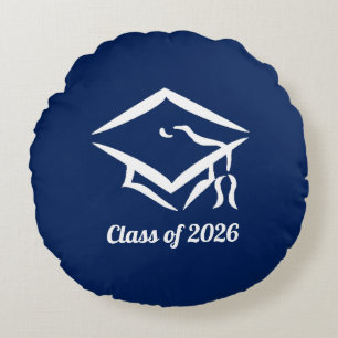 Graduation Class of 20?? BLUCLWHT Customise Year Round Cushion