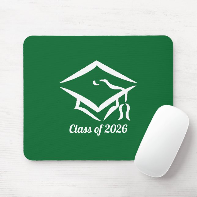 Graduation Class of 20?? KLYGRNWHT Customize Year Mouse Pad (With Mouse)