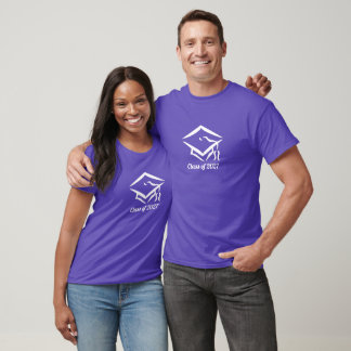 Graduation Class of 20?? PURWHT Customise Year T-Shirt