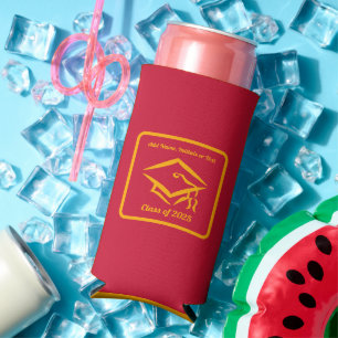 Graduation Class of 20?? REDGLD Customise Year Seltzer Can Cooler
