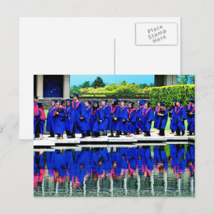 Graduation Class of 20XX by Water Announcement Postcard