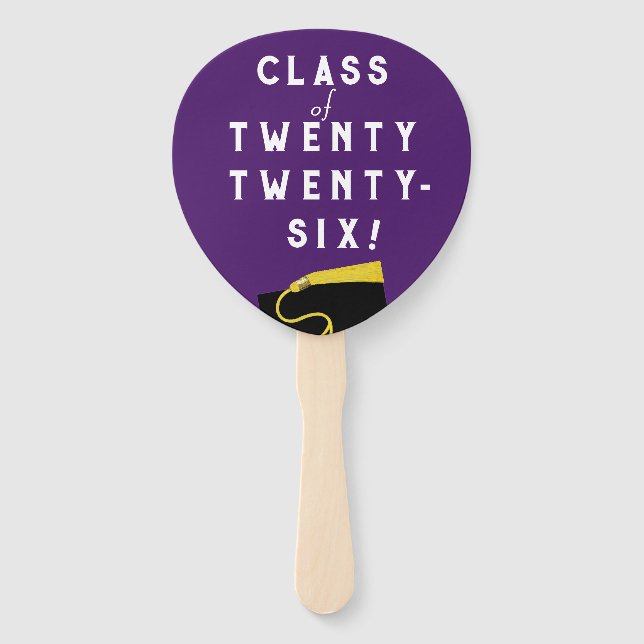 Graduation Class of '26 Hand Fan (Front)