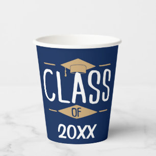  Graduation Class of  Paper Cups