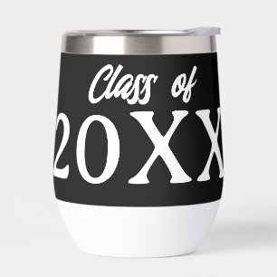Graduation Class of Personalised Black and White