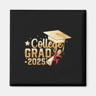 Graduation College 2025 College Grad Cl Of 2025 Se Magnet