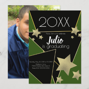 Graduation College Highschool Celebration Photo  I Invitation