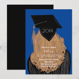 Graduation College Highschool Graduate Party Invitation