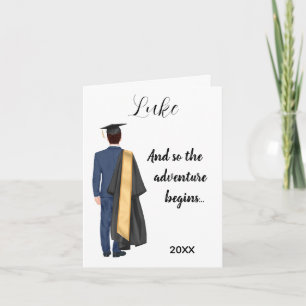 Graduation College Leaver Modern Card For Him