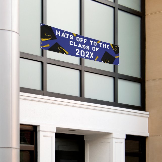 Graduation Congrats Banner (Outside Building)