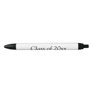Graduation congrats class of 20xx add name text black ink pen
