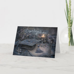 Graduation Congrats Dark Romance Elegant Moody  Card