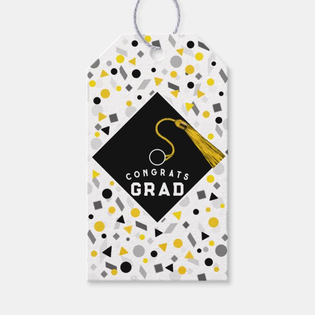 Graduation Congrats Gift Tags (Front)