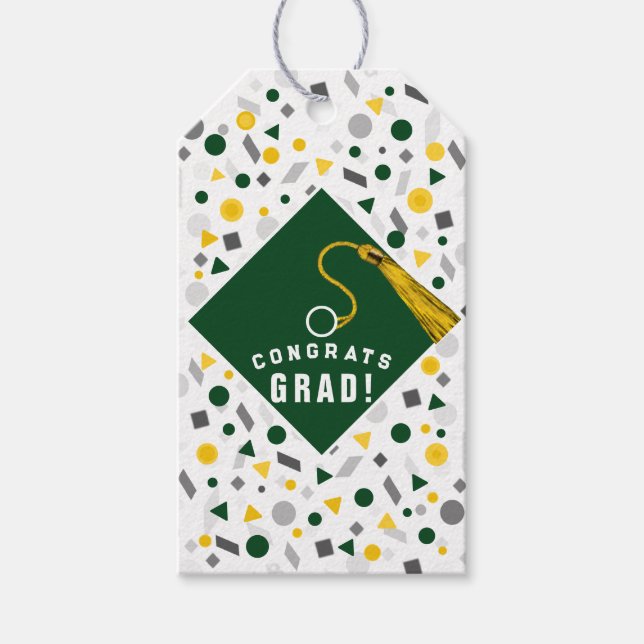 Graduation Congrats Gift Tags (Front)